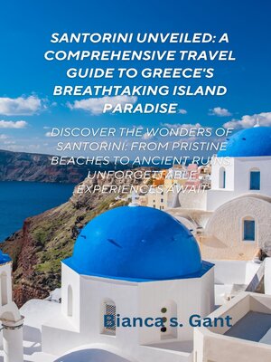 cover image of Santorini Unveiled